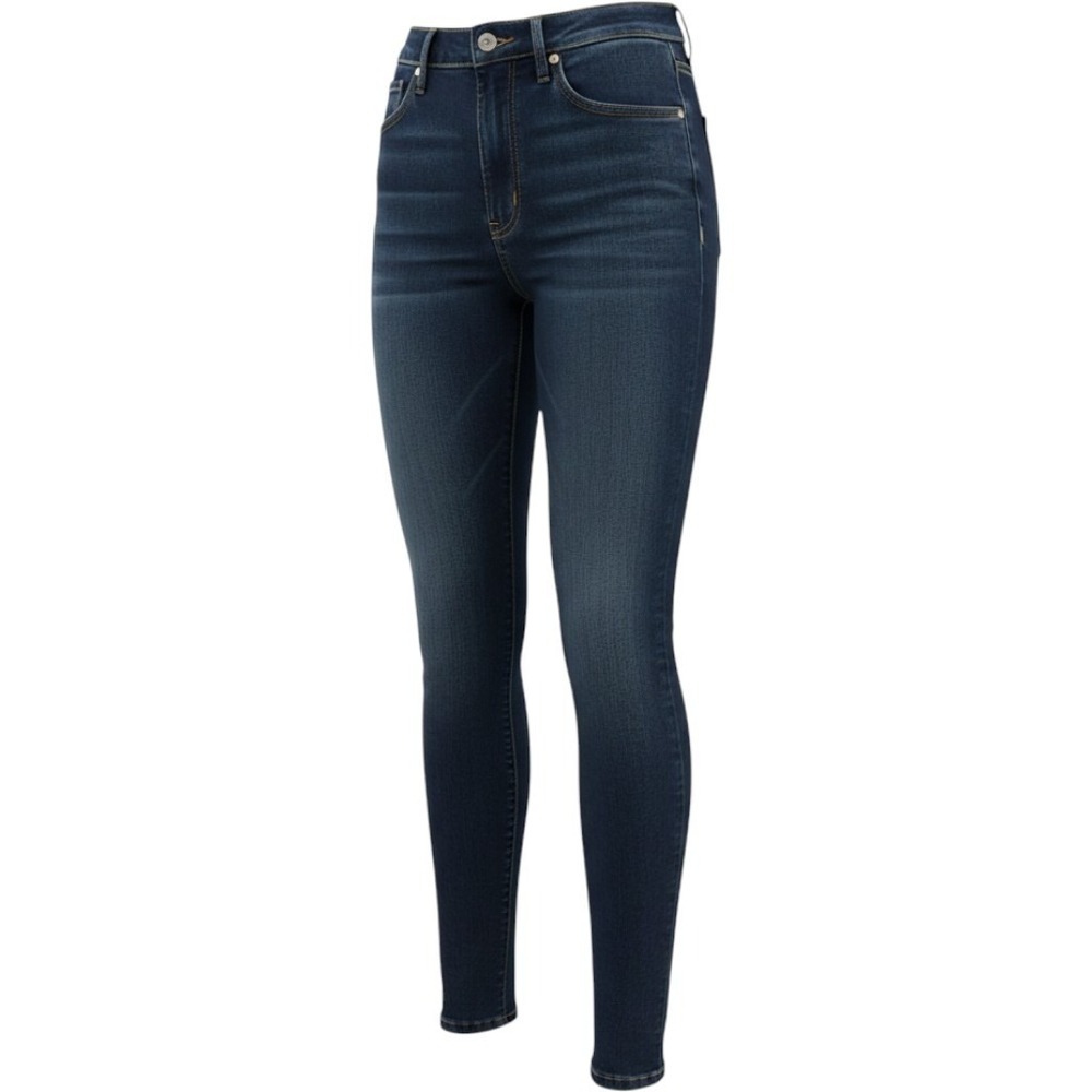 Levi's Mile High Super Skinny Jeans Extra High Rise, Dark Indigo Stretch, 27